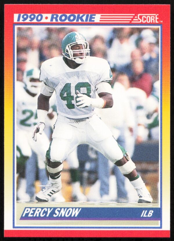 1990 Score Percy Snow #305 (Front)