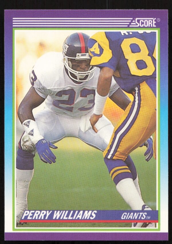 1990 Score Perry Williams #471 (Front)