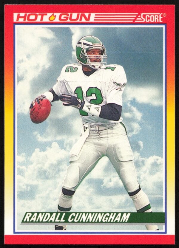 1990 Score Randall Cunningham #563 (Front)