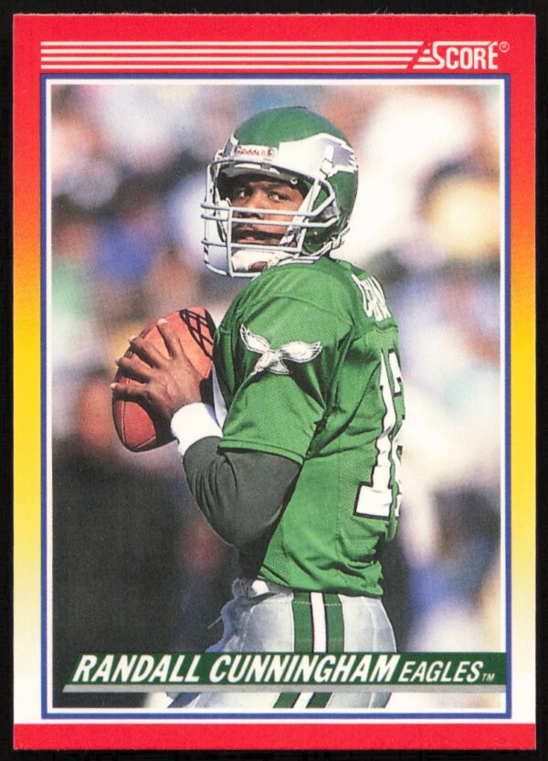 1990 Score Randall Cunningham #605 (Front)