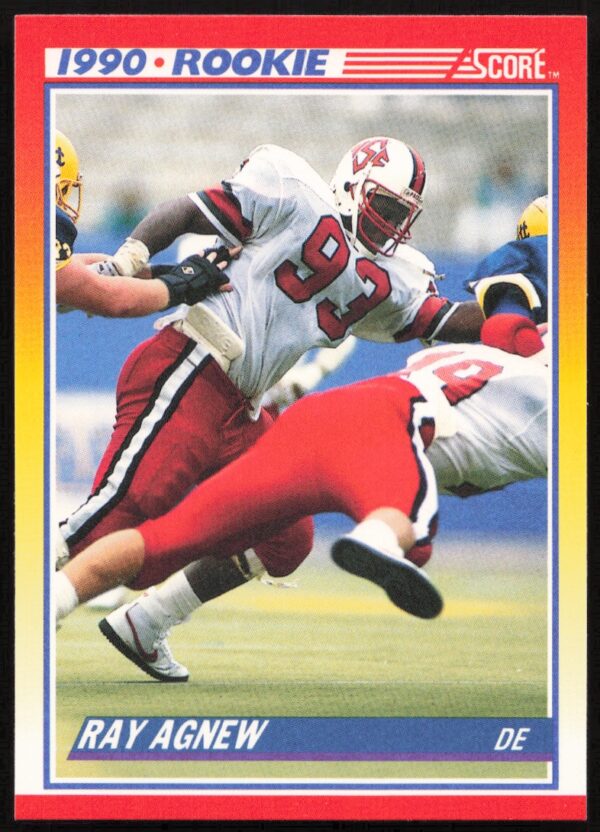 1990 Score Ray Agnew #293 (Front)