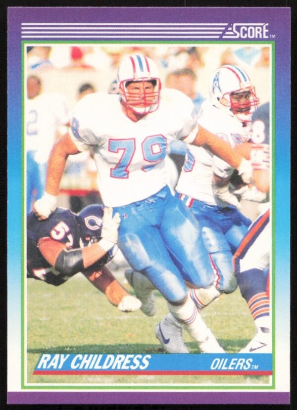 1990 Score Ray Childress #116 (Front)