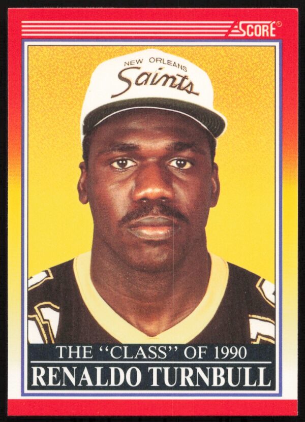 1990 Score Renaldo Turnbull #615 (Front)