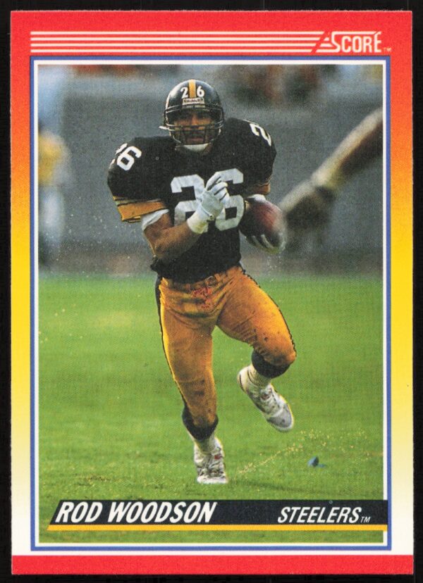 1990 Score Rod Woodson #255 (Front)