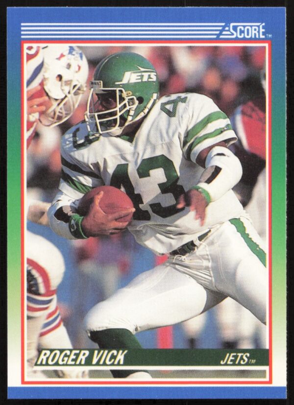 1990 Score Roger Vick #44 (Front)