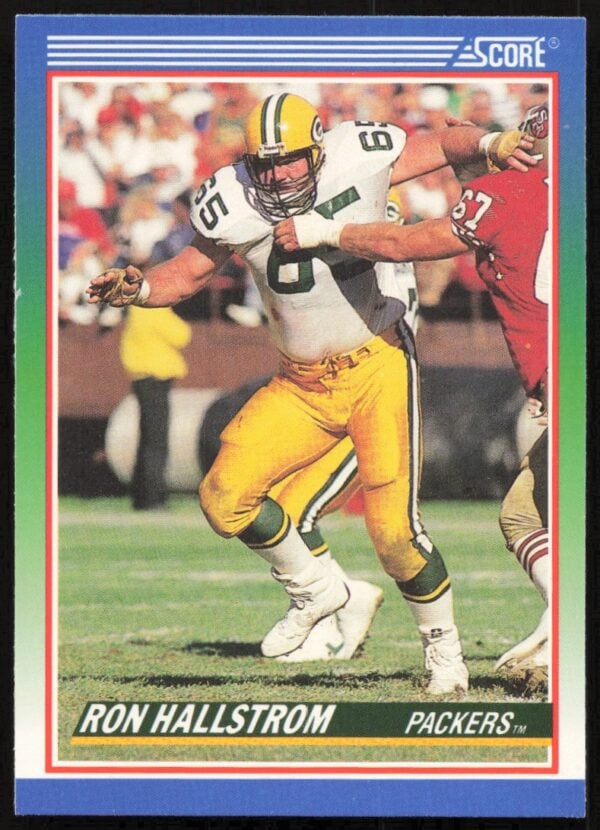 1990 Score Ron Hallstrom #337 (Front)