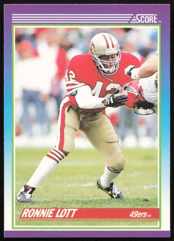 1990 Score Ronnie Lott #170 (Front)