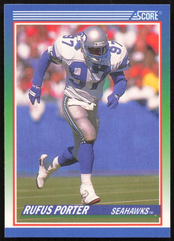 1990 Score Rufus Porter #332 (Front)