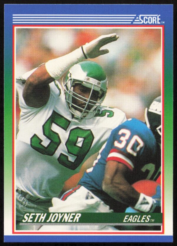 1990 Score Seth Joyner #58 (Front)