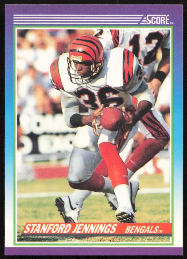 1990 Score Stanford Jennings #113 (Front)