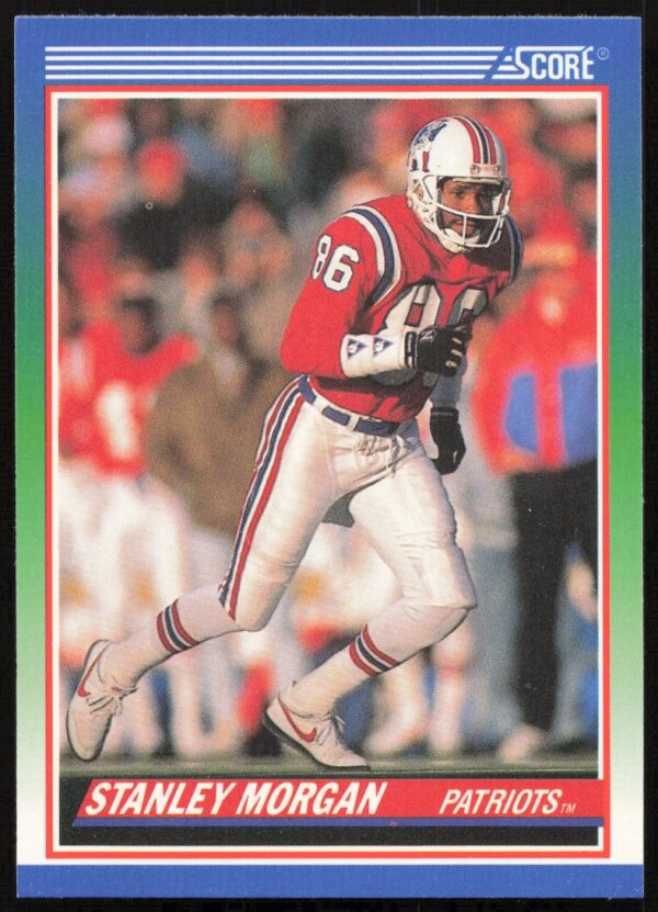 1990 Score Stanley Morgan #338 (Front)