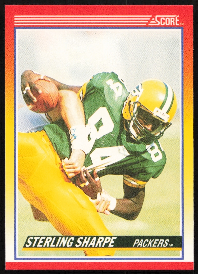 1990 Score Sterling Sharpe #245 (Front)