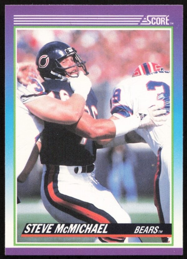 1990 Score Steve McMichael #197 (Front)