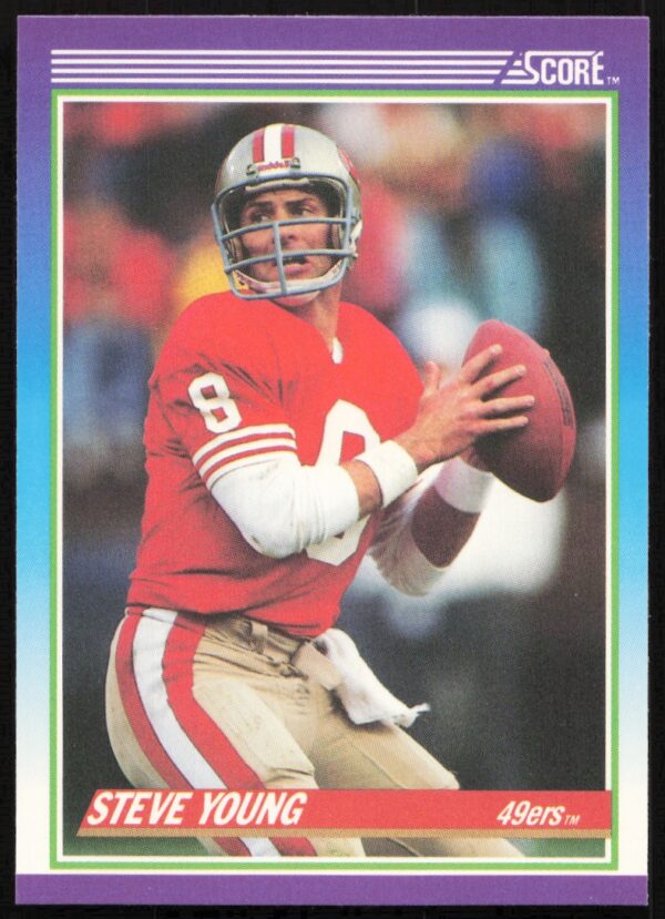 1990 Score Steve Young #145 (Front)