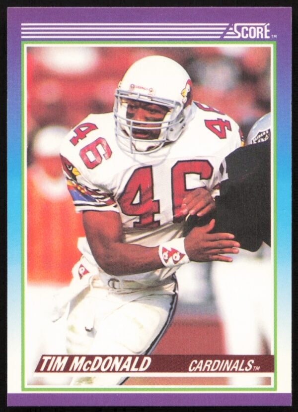 1990 Score Tim McDonald #127 (Front)