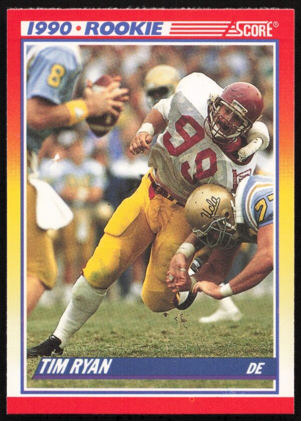 1990 Score Tim Ryan #652 (Front)