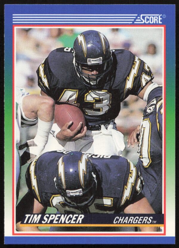 1990 Score Tim Spencer #423 (Front)