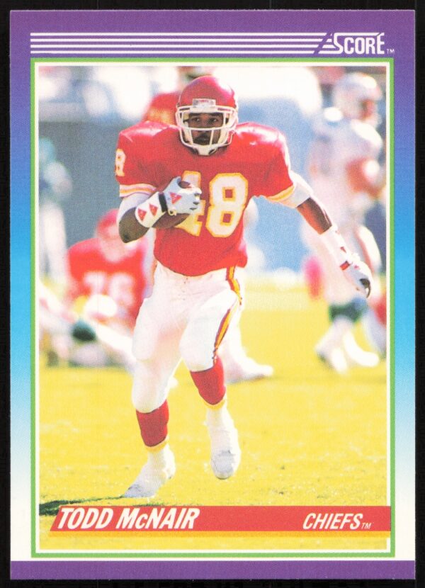 1990 Score Todd McNair #137 (Front)