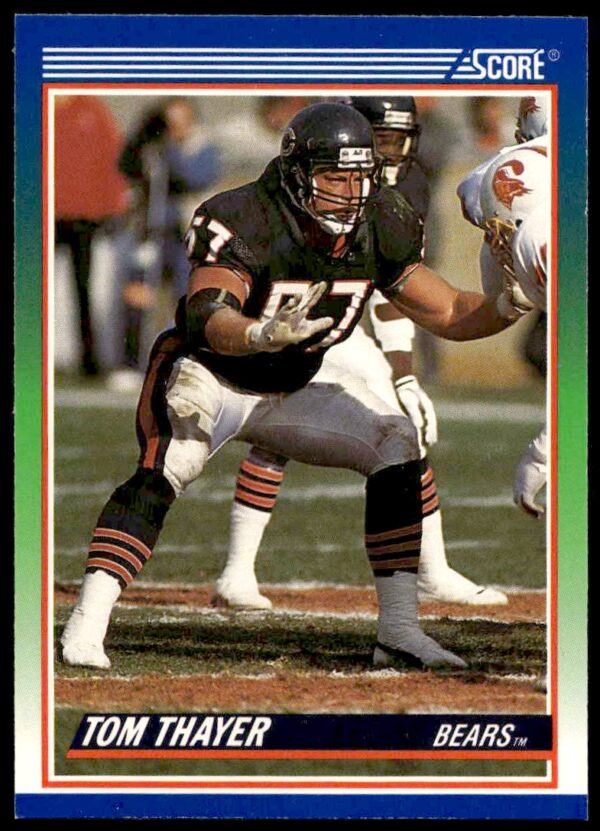 1990 Score Tom Thayer #382 (Front)