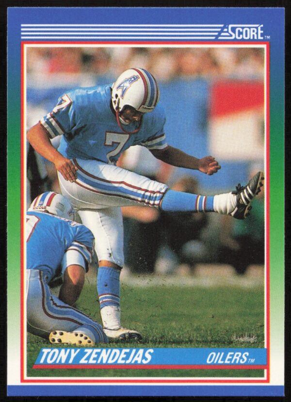 1990 Score Tony Zendejas #69 (Front)