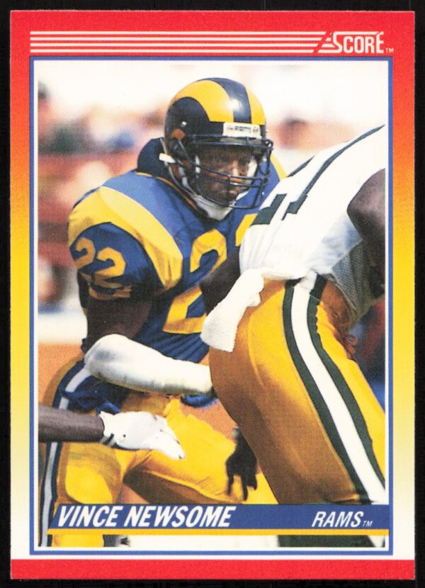 1990 Score Vince Newsome #222 (Front)