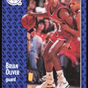 1991 Fleer Brian Oliver #157 (Front)