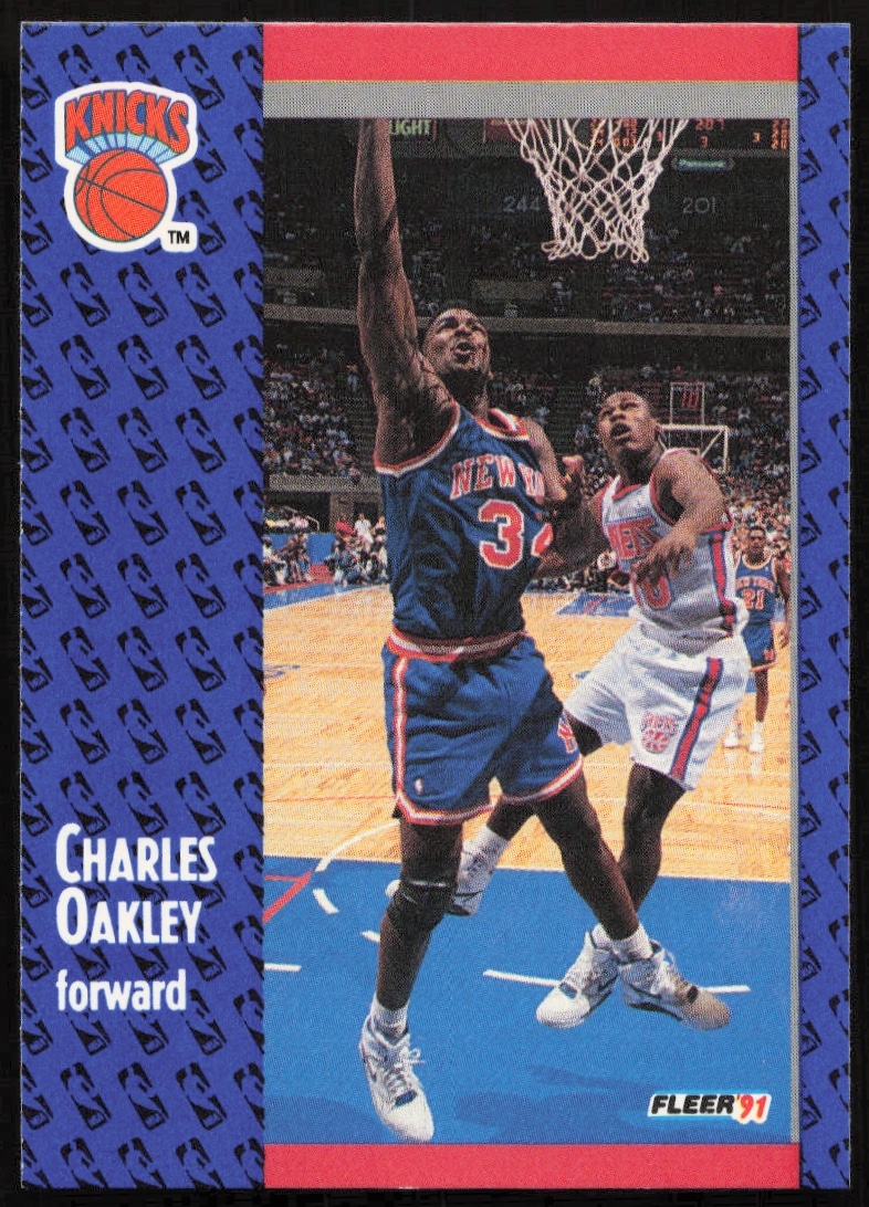 1991 Fleer Charles Oakley #138 (Front)