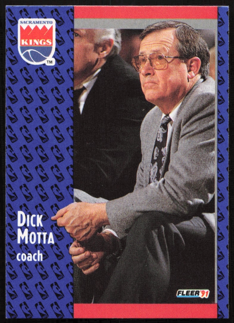 1991 Fleer Dick Motta #178 (Front)