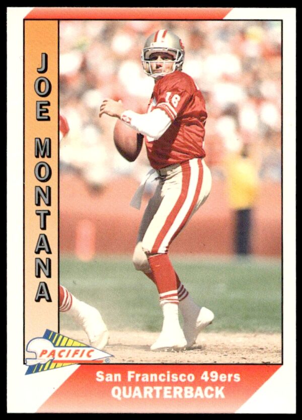 1991 Pacific Joe Montana #1 (Front)