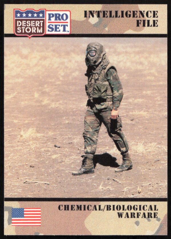 1991 Pro Set Desert Storm Chemical/Biological Warfare #131 (Front)