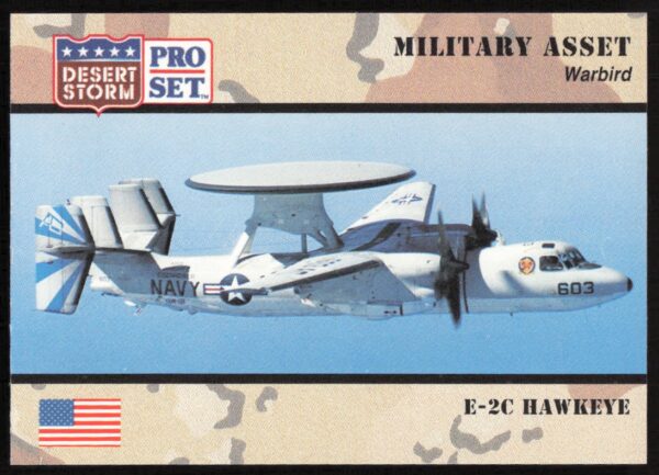 1991 Pro Set Desert Storm E-2C Hawkeye #246 (Front)