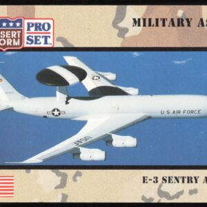 1991 Pro Set Desert Storm E-3 Sentry Awacs #147 (Front)