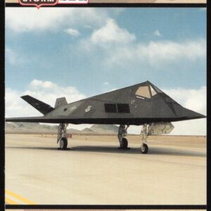 1991 Pro Set Desert Storm F-11&A Stealth Fighter #233 (Front)