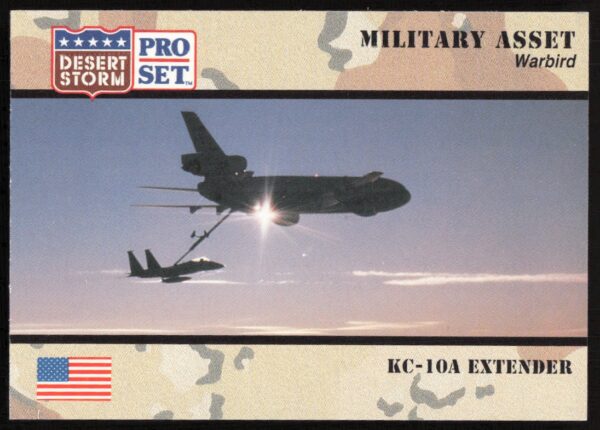 1991 Pro Set Desert Storm KC-10A Extender #226 (Front)