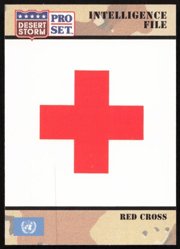 1991 Pro Set Desert Storm Red Cross #147 (Front)