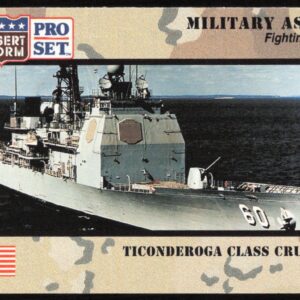 1991 Pro Set Desert Storm Ticonderoga Class Cruiser (CG) #194 (Front)