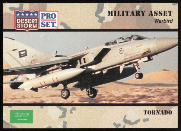 1991 Pro Set Desert Storm Tornado #232 (Front)