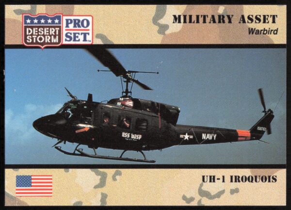 1991 Pro Set Desert Storm UH-1 Iroquois #230 (Front)