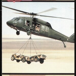 1991 Pro Set Desert Storm UH-60A Black Hawk #231 (Front)