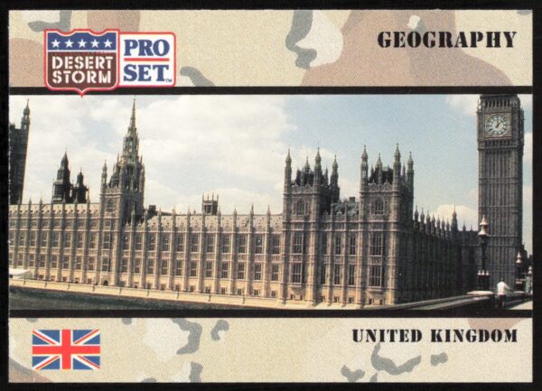 1991 Pro Set Desert Storm United Kingdom #62 (Front)