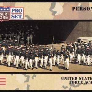 1991 Pro Set Desert Storm United States Air Force Academy #123 (Front)