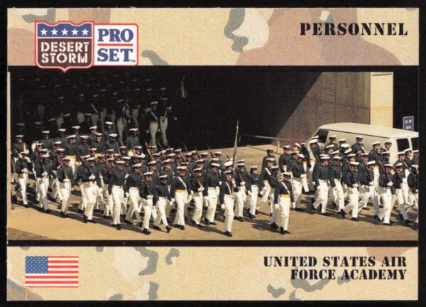 1991 Pro Set Desert Storm United States Air Force Academy #123 (Front)