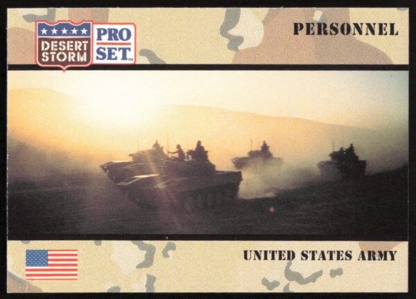 1991 Pro Set Desert Storm United States Army #119 (Front)