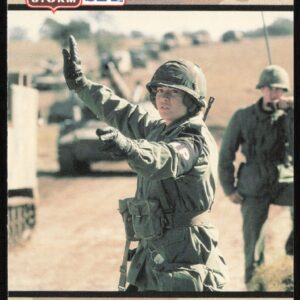 1991 Pro Set Desert Storm Women In Combat #166 (Front)