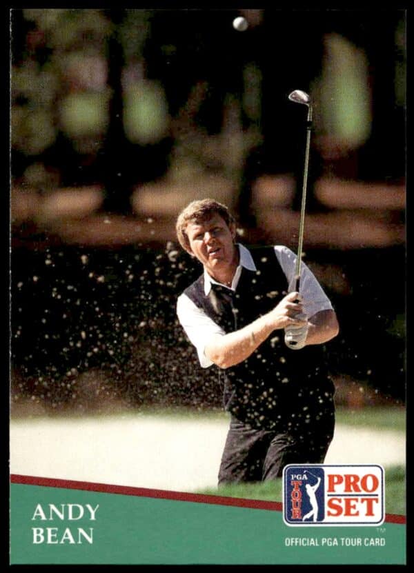 1991 Pro Set PGA Tour Andy Bean #190 (Front)