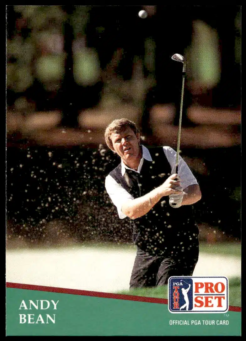 1991 Pro Set PGA Tour Andy Bean #190 (Front)