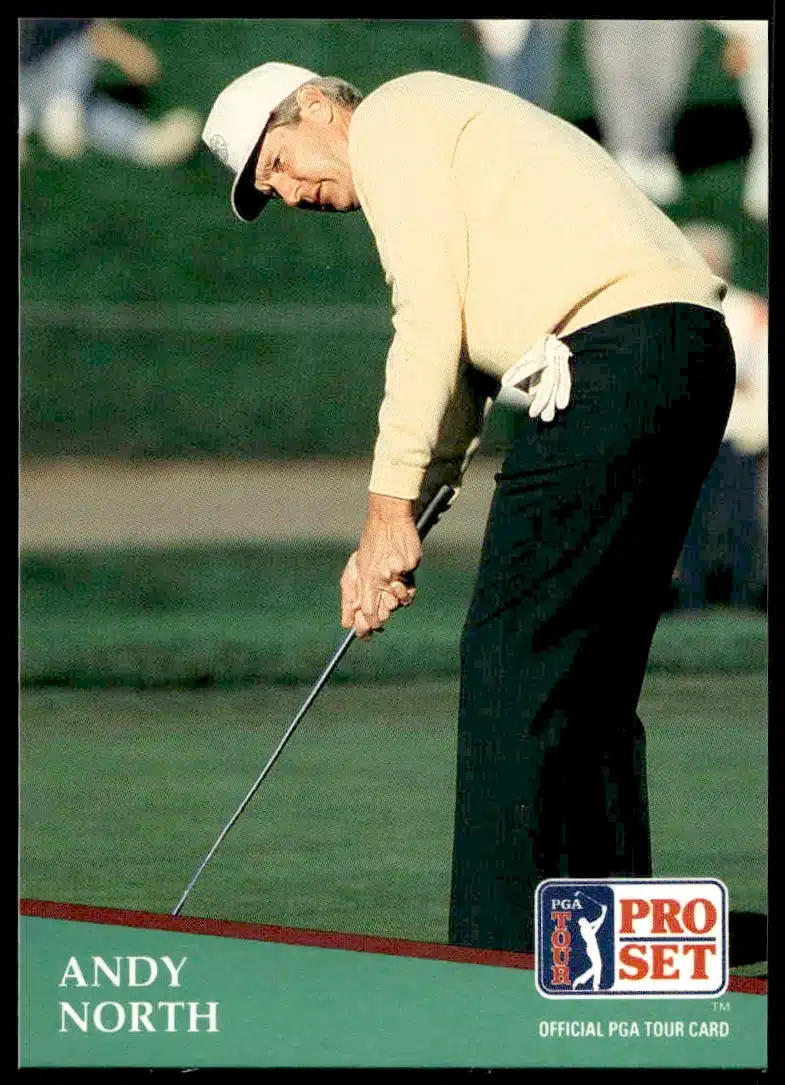 1991 Pro Set PGA Tour Andy North #172 (Front)