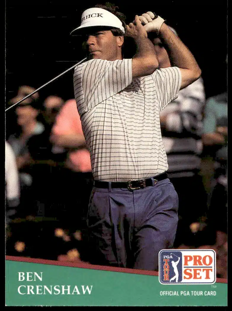 1991 Pro Set PGA Tour Ben Crenshaw #78 (Front)