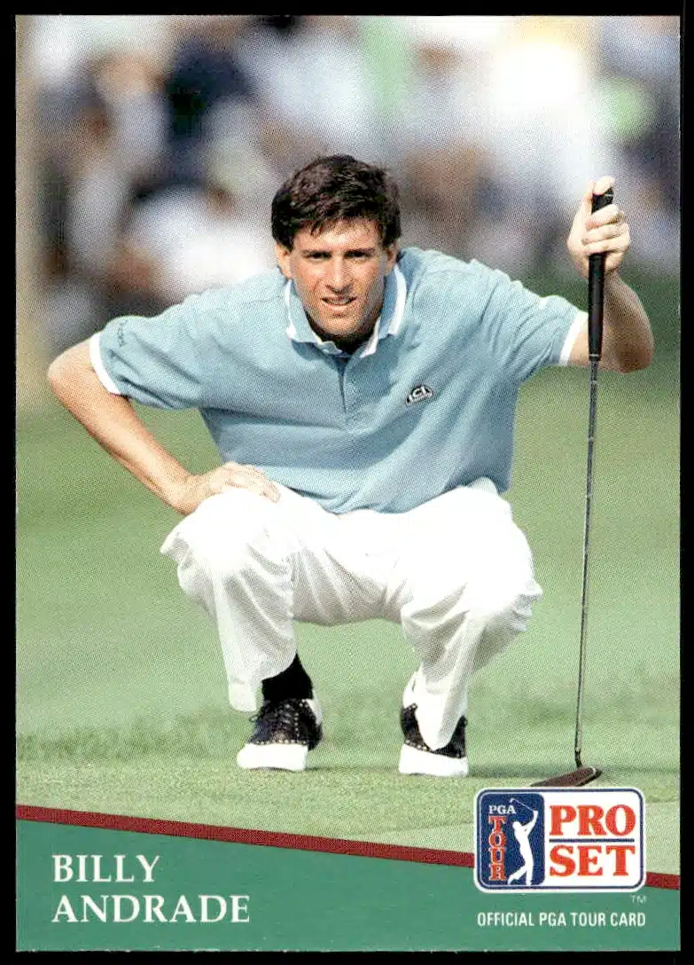 1991 Pro Set PGA Tour Billy Andrade #28 (Front)