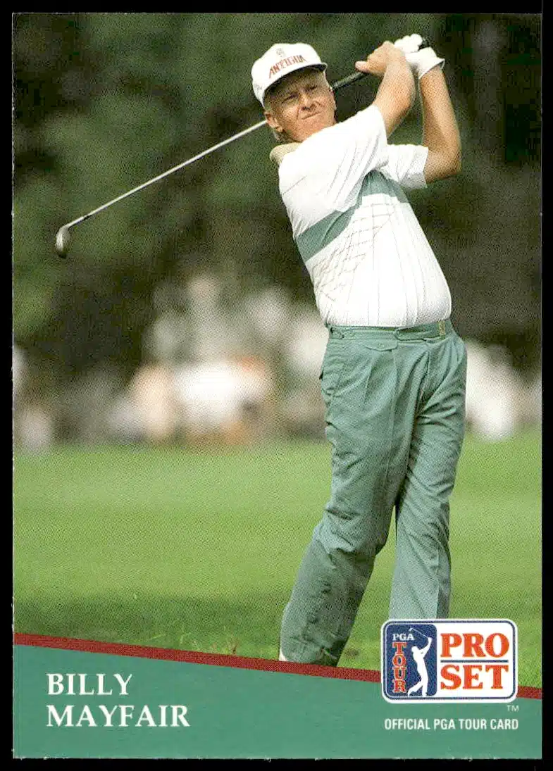 1991 Pro Set PGA Tour Billy Mayfair #26 (Front)